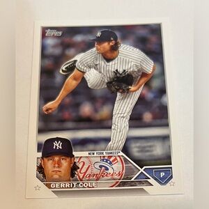 Trading card single baseball 2023 series -2 # 45 Gerrit Cole